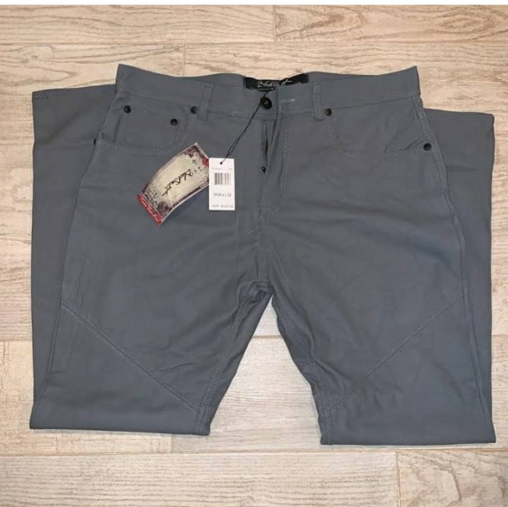 Blacksmith Grey pleather pants